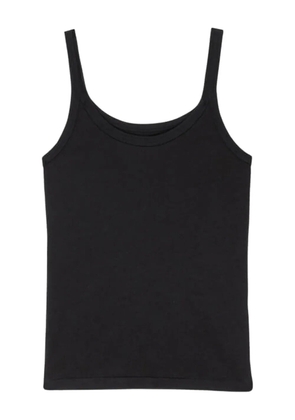 The Great. scoop-neck tank top - Black