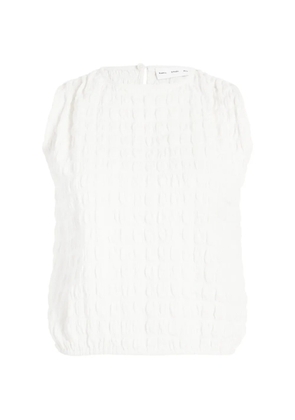 Proenza Schouler White Label Bradley textured crew-neck top - Neutrals