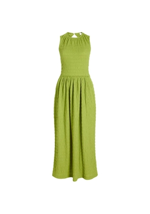 Proenza Schouler White Label Zoira textured maxi dress - Green