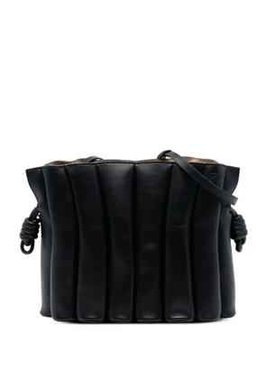 Loewe Pre-Owned 2010-2025 Calfskin Ondas Flamenco Knot crossbody bag - Black