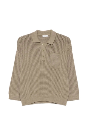 Peserico buttoned polo shirt - Neutrals