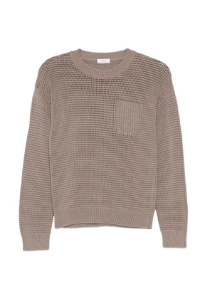 Peserico crew-neck sweater - Brown