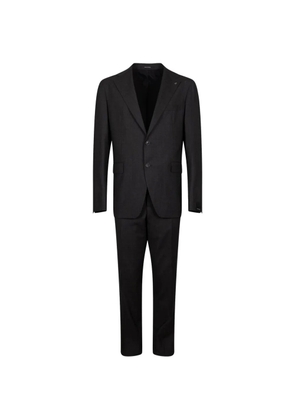 Tagliatore tailored peak-lapel suit - Grey