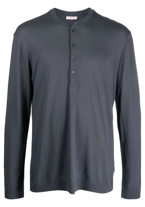 Orlebar Brown plain short-button jersey - Grey