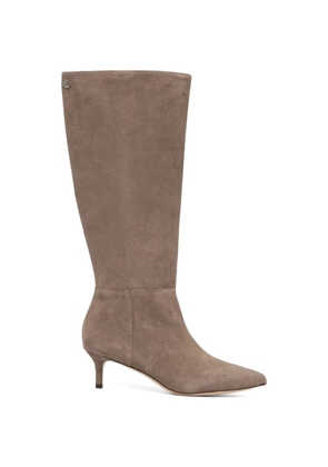 Lauren Ralph Lauren pointed-toe zip boots - Neutrals
