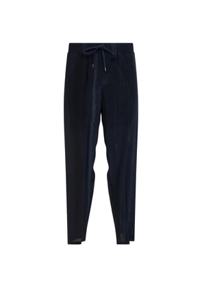 Costumein drawstring tapered trousers - Blue