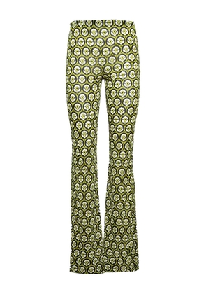 ETRO patterned trousers - Green