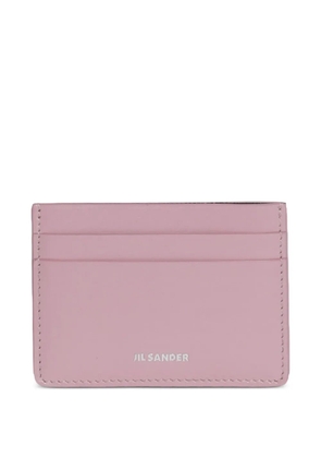 Jil Sander logo-detail card holder - Pink