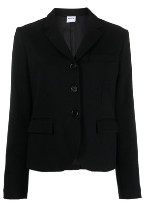 ASPESI cropped three-button blazer - Black