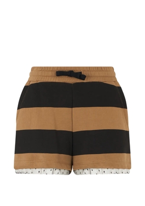 Valentino Garavani striped trim shorts - Neutrals