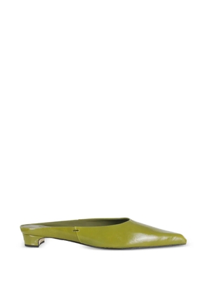 POEVE Faye point-toe pumps - Green