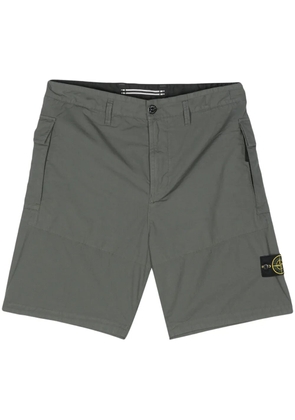 Stone Island Compass-badge bermuda shorts - Green