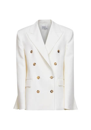 Giuseppe Di Morabito pleated double-breasted jacket - White