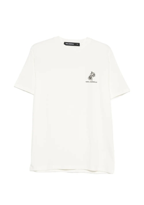 Karl Lagerfeld palm-tree T-shirt - White