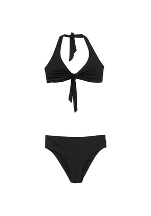 Fisico tie-knot bikini - Black