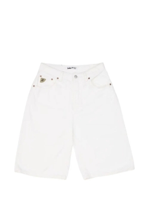 Iois Camille high-waisted shorts - White