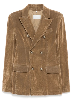 Max Mara Flocked blazer - Brown