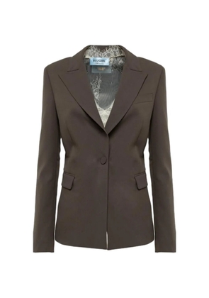 Blugirl notched lapels jacket - Brown