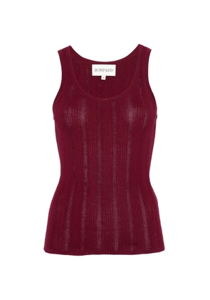 BOMPARD round-neck tank top - Red