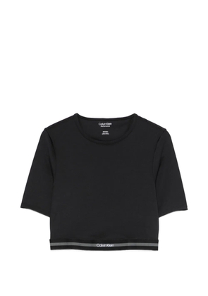 Calvin Klein cropped T-shirt - Black
