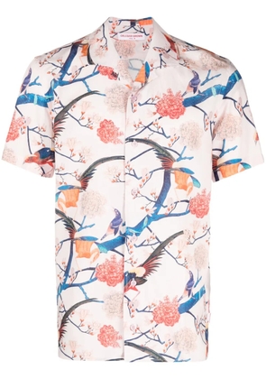 Orlebar Brown Hibbert Flight of Fantasy shirt - Pink