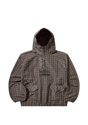 UMBRO checked hooded jacket - Brown