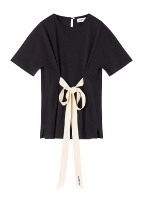 Lanvin tie-detail top - Black