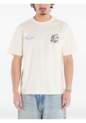 Filling Pieces logo-print T-shirt - Neutrals