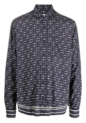 Orlebar Brown Grasmoor bandana-print shirt - Blue