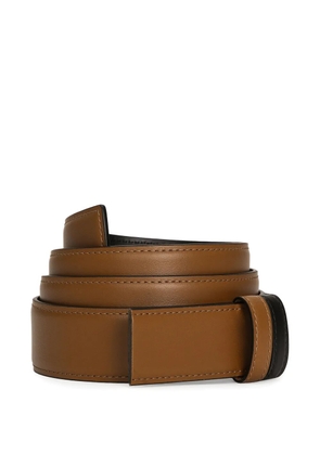 Dolce & Gabbana contrast leather belt - Brown