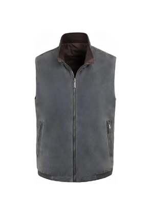 Moorer Fioresi-Usk reversible gilet - Grey