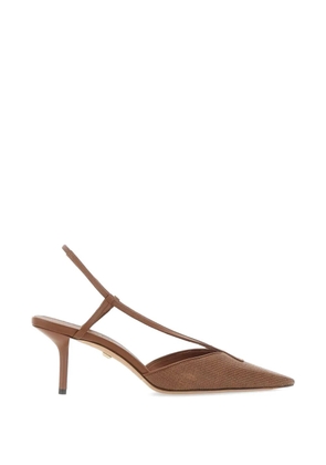 Max Mara sling-back pumps - Brown