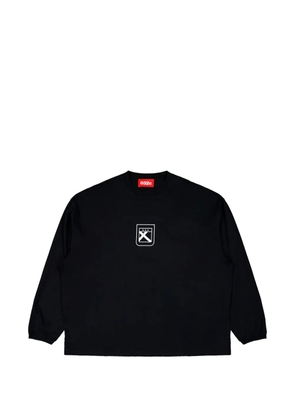 032c Fainting Cross long-sleeve sweatshirt - Black