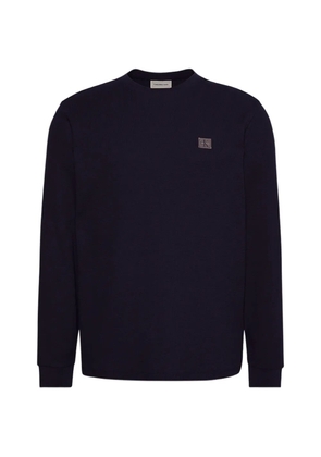 Calvin Klein logo-patch sweatshirt - Black