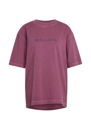 adidas logo T-shirt - Red