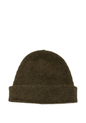 Barena turn-up brim beanie - Green