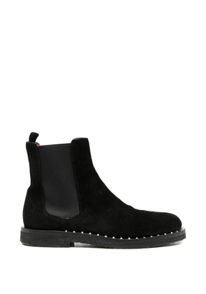 Valentino Garavani Pre-Owned Rockstud chelsea boots - Black