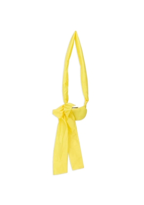 RED(V) ribbon strap shoulder bag - Yellow