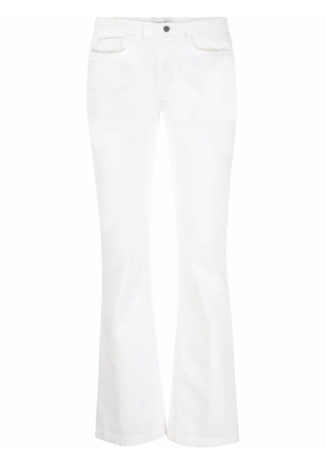 Alberta Ferretti slim fit trousers - White