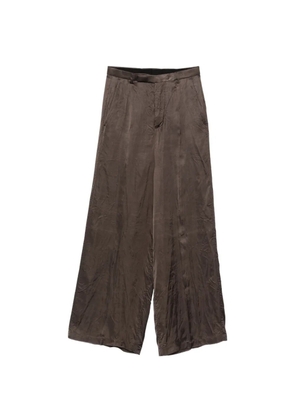Rick Owens flared trousers - Brown