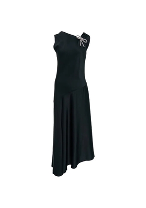 Jil Sander asymmetric-neck dress - Black