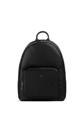 Doucal's leather backpack - Black