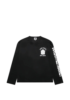Dover Street Market University long-sleeve cotton T-Shirt - Black