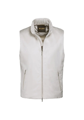 Moorer Senio-Si zip-fastening zip-pocket gilet - Neutrals