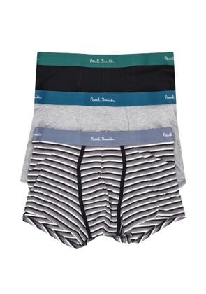 Paul Smith striped boxer briefs (set of three) - Grey