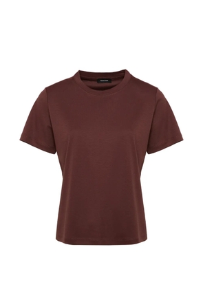 Yves Salomon interlock T-shirt - Brown