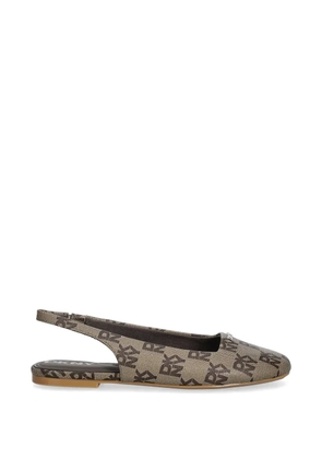 DKNY Darrow slingback flat pumps - Neutrals