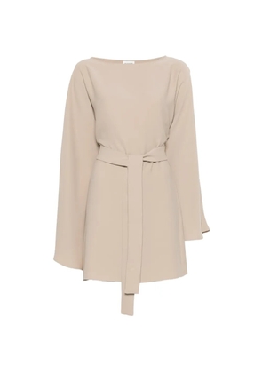 P.A.R.O.S.H. belted mini dress - Neutrals