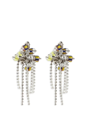DRIES VAN NOTEN beaded earrings - Yellow
