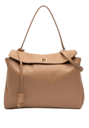 Balenciaga Pre-Owned 2011 Large Smooth Calfskin Rodeo satchel - Brown